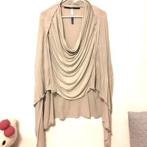 Kensie | Cowl Neck Draped Sweater